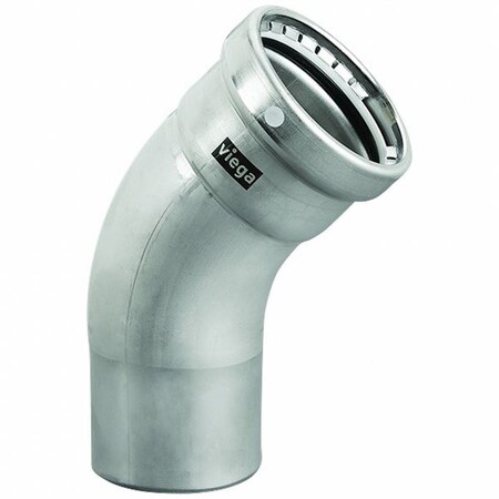 Viega Elbow, SS, FTG 3 in, Press-fit 3 in 98500