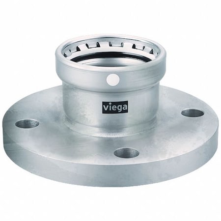 Viega Flange, SS, Press-fit21/2in, Flange4in 98525