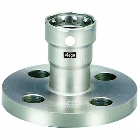 Viega Flange, SS, Press-fit11/4in, Flange4in 91190