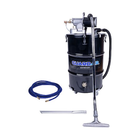 Guardair Static Conductive Drum Vacuum, 55 gal, 20 - 60 cfm PQ55C150NEDPA
