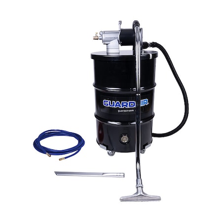 Guardair Static Conductive Drum Vacuum, 55 gal, 20 - 60 cfm PQ55C150NED