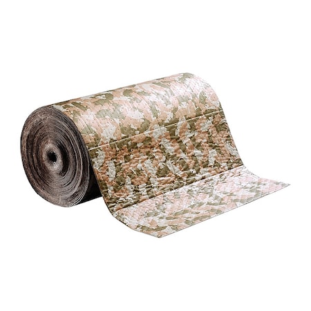 Pig Sorbent Roll, 47 gal, 32 in x 150 ft, Oil, Brown, Polypropylene MAT437