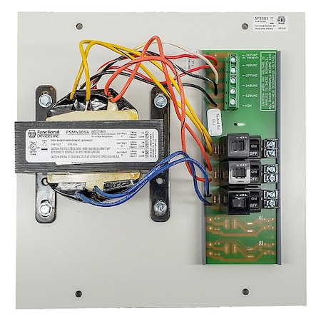 Functional Devices-Rib Class 2 Transformer, 100 VA, NEMA 1, 24V AC, 120/240/277/480V AC PSMN300A