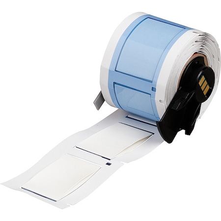 Brady Sleeve Label, White, Polyolefin, 1 in W M6-1000-1-342-WT