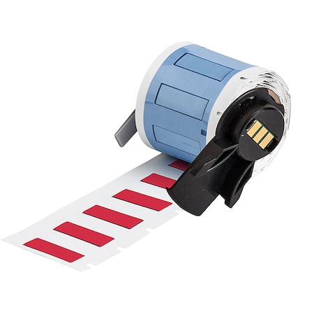 Brady Sleeve Label, Red, Polyolefin, 1 in W M6-187-1-342-RD