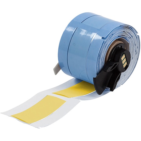 Brady Sleeve Label, Yellow, Polyolefin, 2 in W M6-375-2-342-YL-R