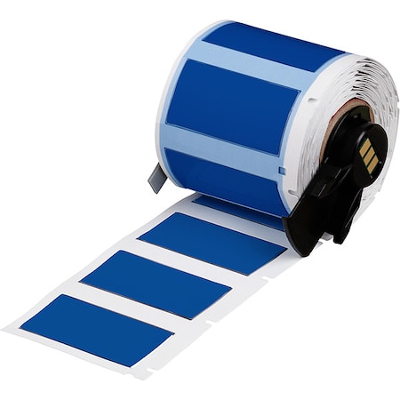 Brady SleeveLabel, Blue, Polyolefin, 1-3/4inW M6-500-175-342-BL