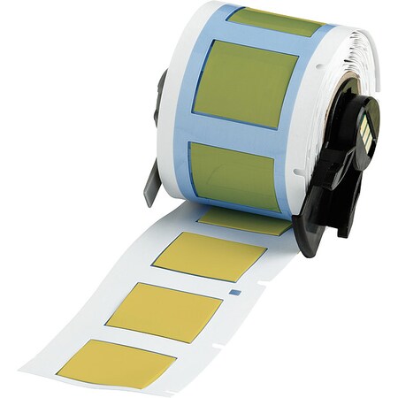 Brady Sleeve Label, Yellow, Polyolefin, 1 in W M6-500-1-342-YL