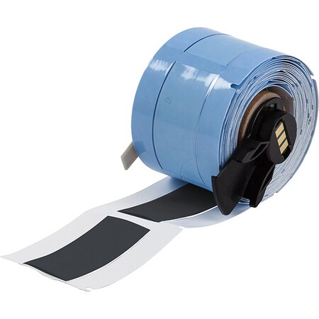 Brady Sleeve Label, Black, Polyolefin, 2 in W M6-500-2-342-BK-R