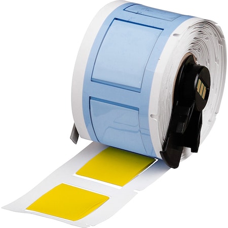 Brady Sleeve Label, Yellow, Polyolefin, 1 in W M6-750-1-342-YL
