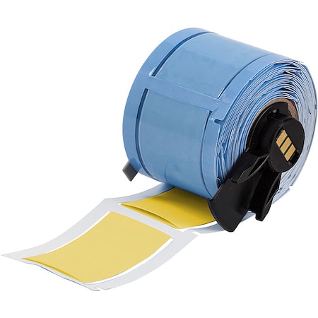 Brady Sleeve Label, Yellow, Polyolefin, 2 in W M6-750-2-342-YL-R