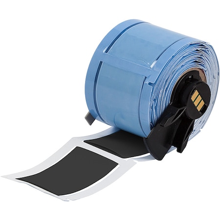 Brady Sleeve Label, Black, Polyolefin, 2 in W M6-750-2-342-BK-R