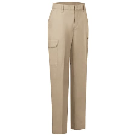 RED KAP Work Pant, Khaki, 27 in Inseam PT89KH 10 27