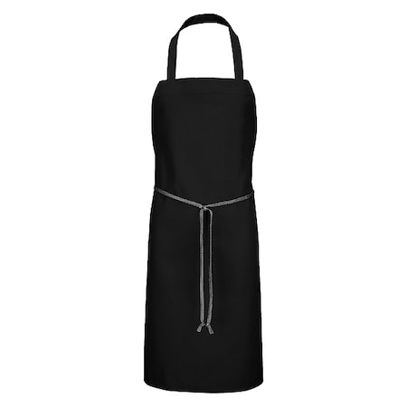 Red Kap 1430Blk Black Bib Apron 1430BK 30 33
