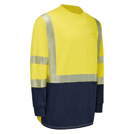 Bulwark HI-Vis Lightweight Colorblock T-Shirt SMB2HN LN 4XL