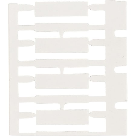 Brady Wraparound Label, White, Vinyl, 1 in W M6-203-427-RO