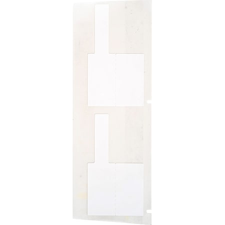 Brady Wraparound Label, White, Nylon, 3/8 in W M7-16-499
