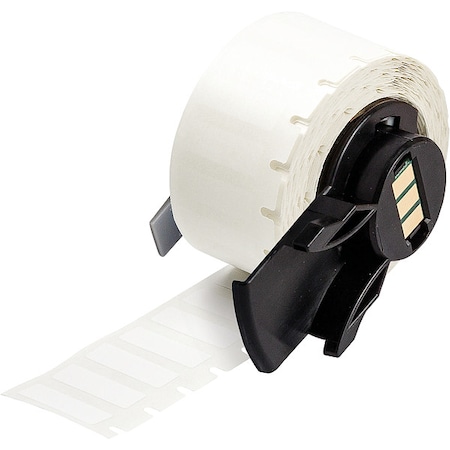 Brady WraparoundLabel, White, Vinyl, 1-3/32inW M6-105-427-AW