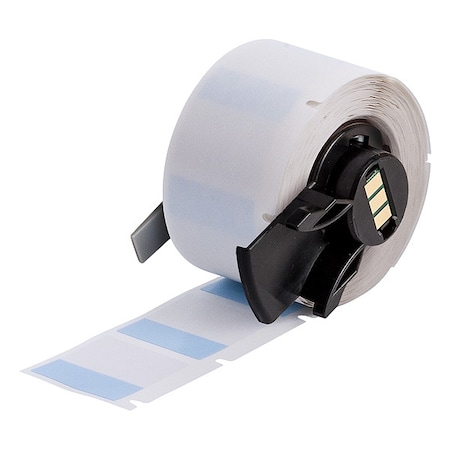 Brady Wraparound Label, Blue, Vinyl, 1 in W M6-19-427-BL