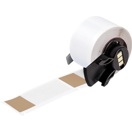 Brady Wraparound Label, Brown, Vinyl, 1 in W M6-21-427-BR