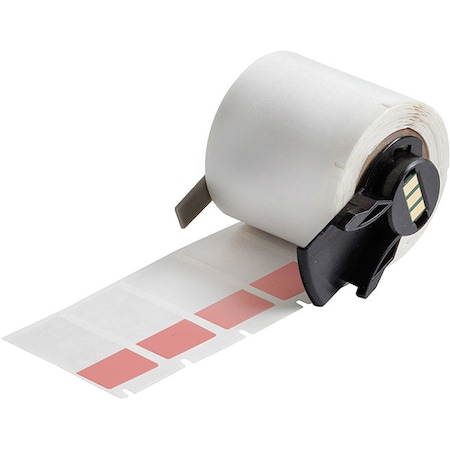Brady Wraparound Label, Red, Vinyl, 3/4 in W M6-30-427-RD