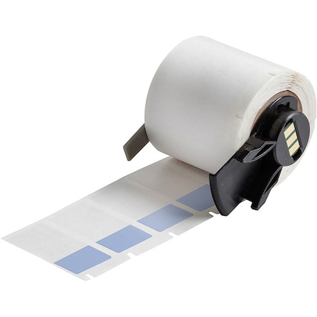 Brady Wraparound Label, Blue, Vinyl, 3/4 in W M6-30-427-BL