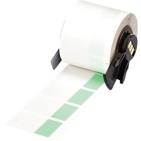 Brady Wraparound Label, Green, Vinyl, 1 in W M6-31-427-GR