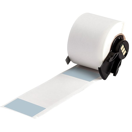 Brady WraparoundLabel, Blue, Vinyl, 1-1/2inW M6-33-427-BL