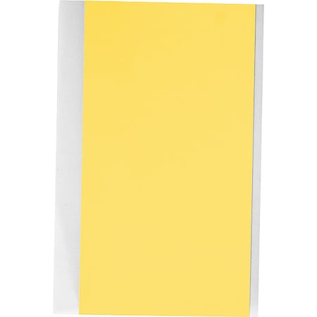 Brady Pre-Cut Label Stock Roll, Yellow, Matte M7-17-724