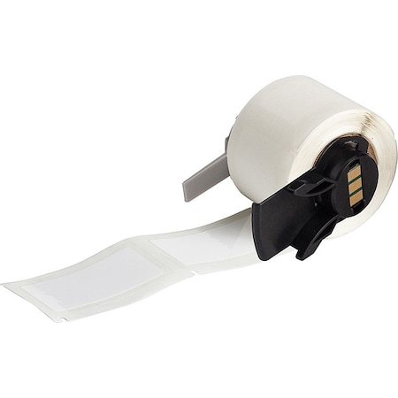 Brady Pre-Cut Label Stock Roll, White, Gloss M6-20-422-PSL