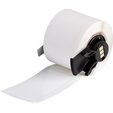 Brady Pre-Cut Label Stock Roll, White, Gloss M6-26-422-PSL