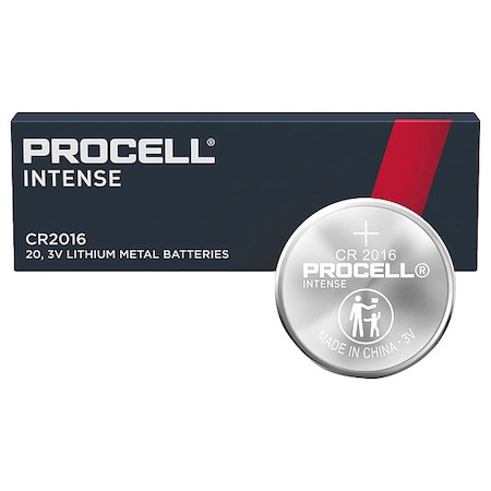 Procell Coin Cell Battery, 85 mAh, PK20 PX2016