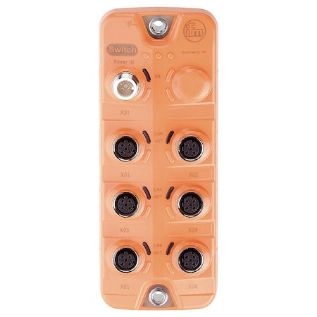 Ifm Ethernet Switch, M12 Connections, IP67 AL3050