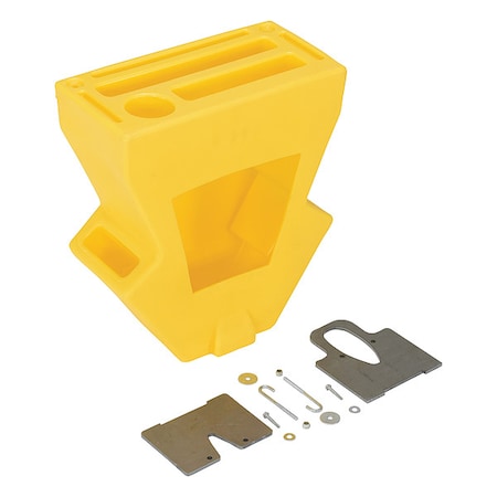 Vestil Yellow Crown Pallet Truck Caddy 7 3/4 x 16 1/4 x 18 5/8 P-CADDY-CWN