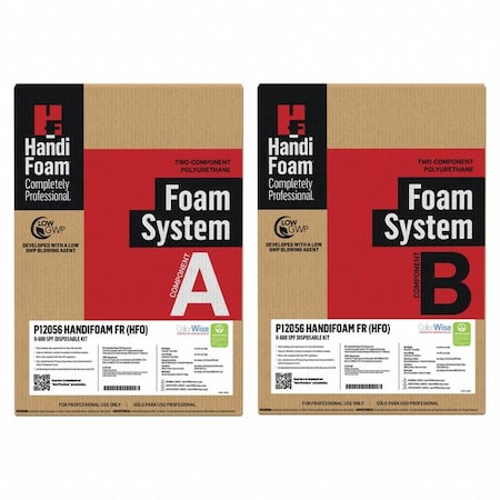 Handi-Foam Insulating Spray Foam Sealant Kit, Gun Application Method Cylinder, Cream, 3:1 Expansion Ratio P12145
