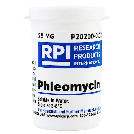 Rpi Phleomycin, 25mg P20200-0.025