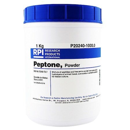 Rpi Peptone, Powder, 1kg P20240-1000.0