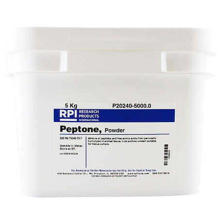 Rpi Peptone, Powder, 5kg P20240-5000.0