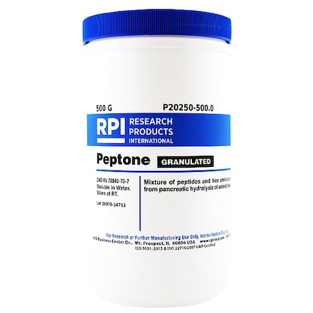 Rpi Peptone, Granulated, 500g P20250-500.0