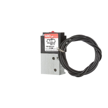 Aro Solenoid Air Control Valve, 1/8 In, 24VDC P251SS-024-D