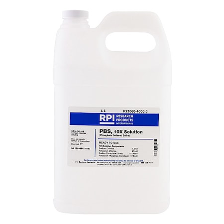 Rpi PBS 10x Solution, 4L P32060-4000.0