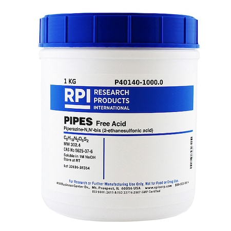 Rpi PIPES Free Acid, 1kg P40140-1000.0