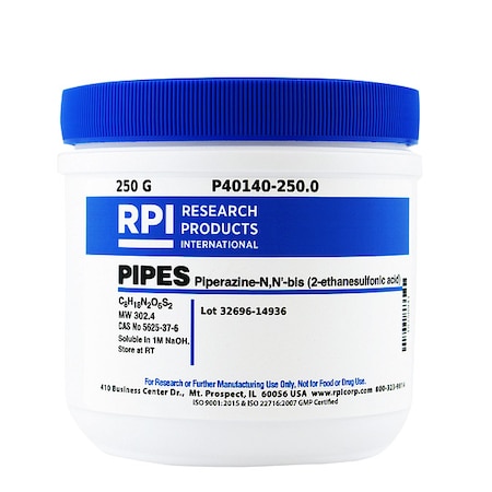 Rpi PIPES Free Acid, 250g P40140-250.0