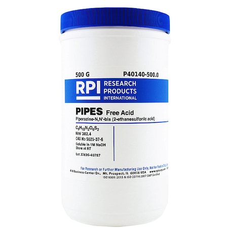 Rpi PIPES Free Acid, 500g P40140-500.0
