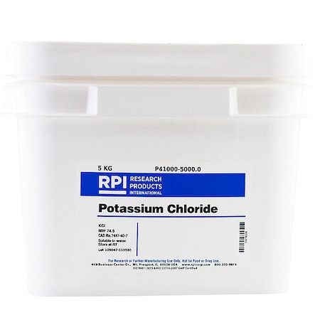 Rpi Potassium Chloride, 5kg P41000-5000.0