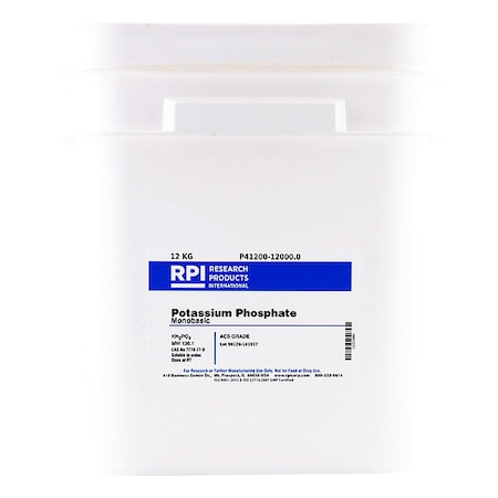 Rpi Potassium Phosphate Monobasic, 12kg P41200-12000.0