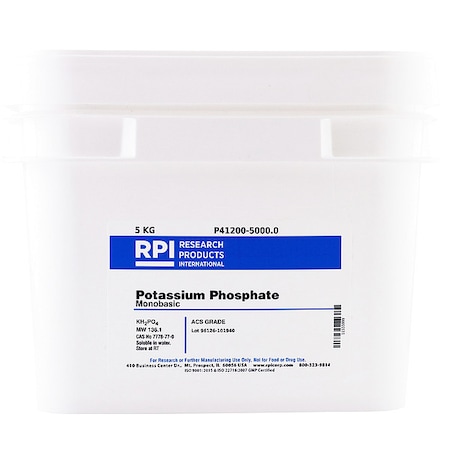 Rpi Potassium Phosphate Monobasic, 5kg P41200-5000.0