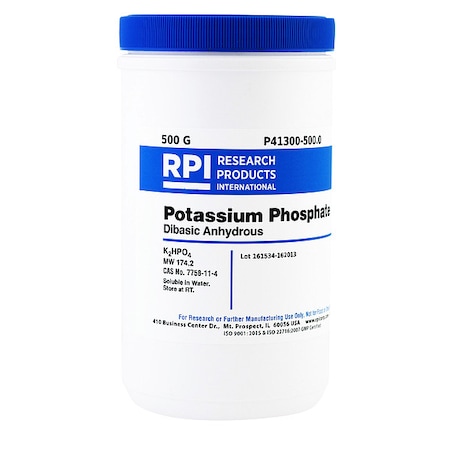 Rpi Potassium Phosphate Dibasic, 500g P41300-500.0