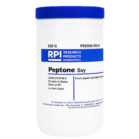 Rpi Peptone, Soy, 500g P50300-500.0