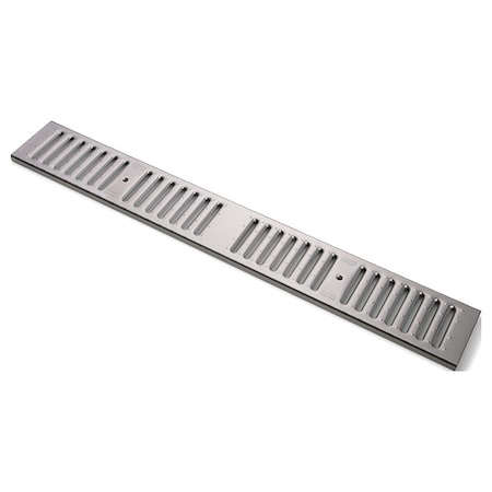 Zurn Grate, 7/8 in H, Grate, Stainless Steel P6-FS